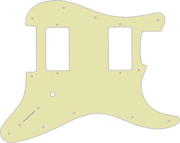 WD Custom Pickguard For Fender Jim Root Stratocaster #34 Mint Green 3 Ply