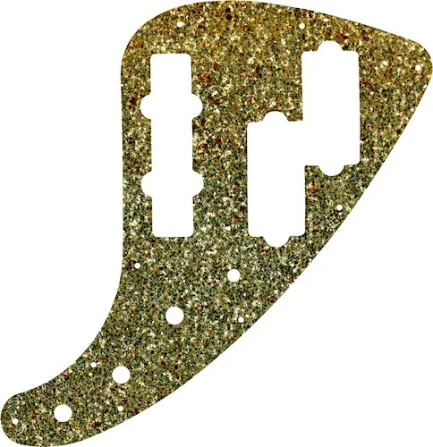 WD Custom Pickguard For Fender JP-90 Jazz Bass #60GS Gold Sparkle 