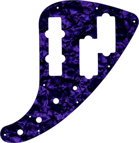 WD Custom Pickguard For Fender JP-90 Jazz Bass #28PR Purple Pearl