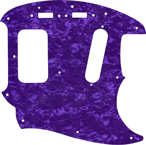 WD Custom Pickguard For Fender Kurt Cobain Mustang #28PRL Light Purple Pearl