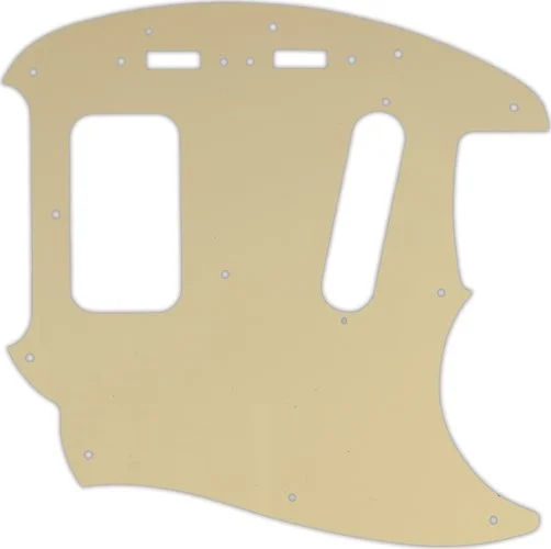 WD Custom Pickguard For Fender Kurt Cobain Mustang #06 Cream