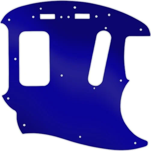 WD Custom Pickguard For Fender Kurt Cobain Mustang #10DBU Dark Blue Mirror