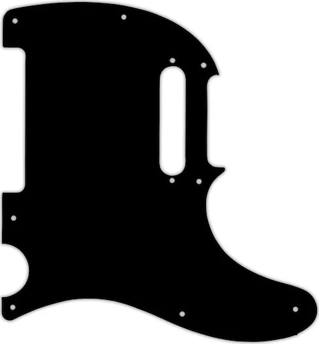 WD Custom Pickguard For Fender Limited Edition American Standard Double-Cut Telecaster #01 Black