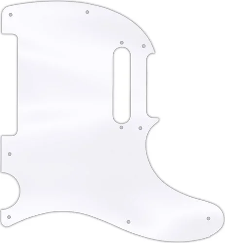 WD Custom Pickguard For Fender Limited Edition American Standard Double-Cut Telecaster #45 Clear Acr