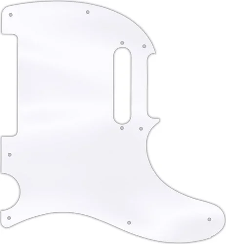 WD Custom Pickguard For Fender Limited Edition American Standard Double-Cut Telecaster #45T Clear Ac