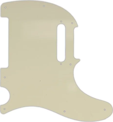 WD Custom Pickguard For Fender Limited Edition American Standard Double-Cut Telecaster #55 Parchment
