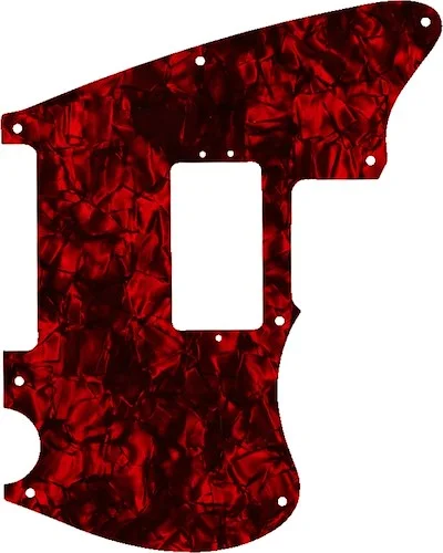 WD Custom Pickguard For Fender Limited Edition American Professional Offset Telecaster #28DRP Dark Red Pearl/Black/White/Black