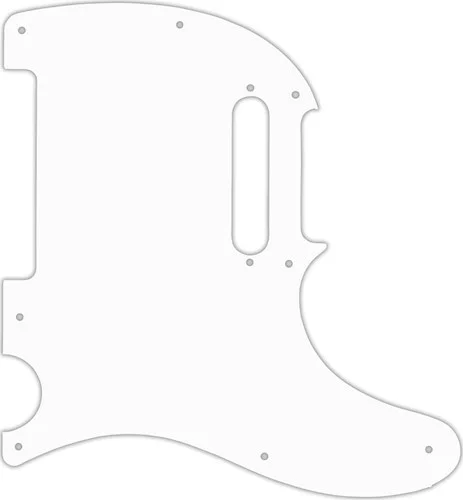 WD Custom Pickguard For Fender Limited Edition American Standard Double-Cut Telecaster #04R White/Red/White