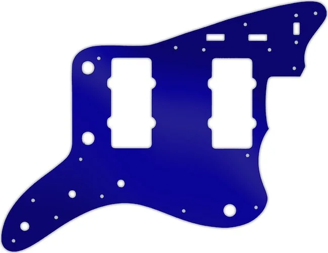 WD Custom Pickguard For Fender Made In Japan 1966-1968 Reissue Jazzmaster #10DBU Dark Blue Mirror