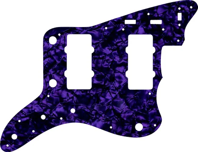 WD Custom Pickguard For Fender Made In Japan 1966-1968 Reissue Jazzmaster #28PR Purple Pearl