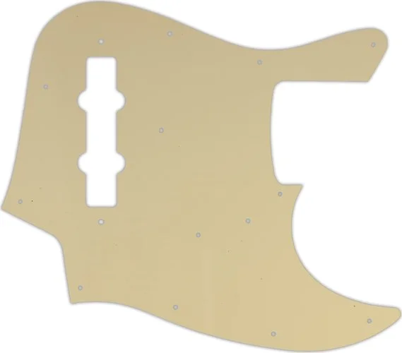WD Custom Pickguard For Fender Made In Japan Jazz Bass #06T Cream Thin