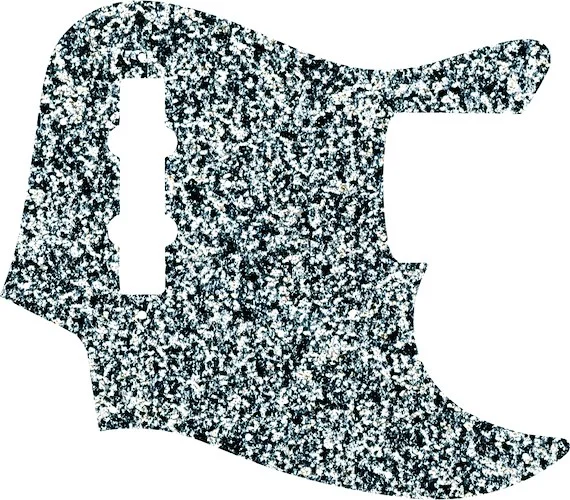 WD Custom Pickguard For Fender Made In Japan Jazz Bass #60SS Silver Sparkle 