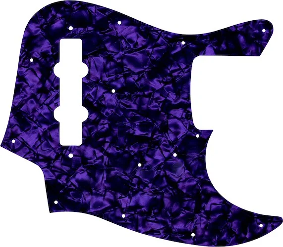 WD Custom Pickguard For Fender Made In Japan Jazz Bass #28PR Purple Pearl