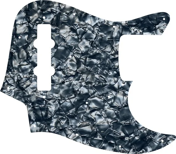 WD Custom Pickguard For Fender Made In Japan Jazz Bass #28SG Silver Grey Pearl