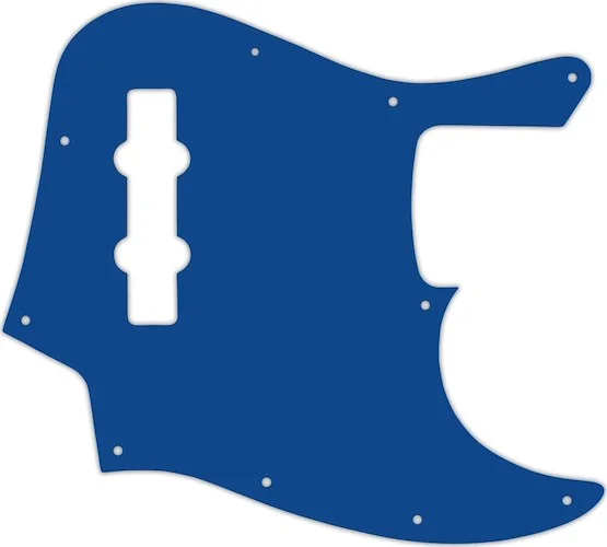 WD Custom Pickguard For Fender Made In Mexico Jazz Bass #08 Blue/White/Blue