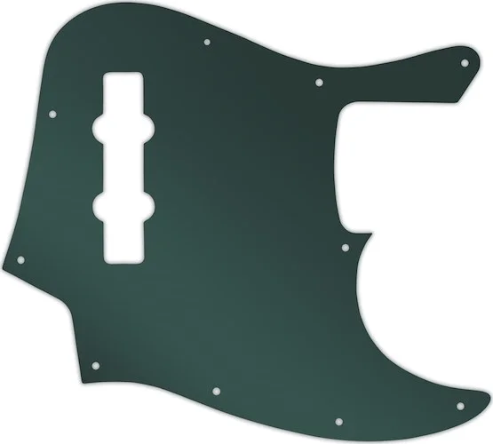 WD Custom Pickguard For Fender Made In Mexico Jazz Bass #10S Smoke Mirror