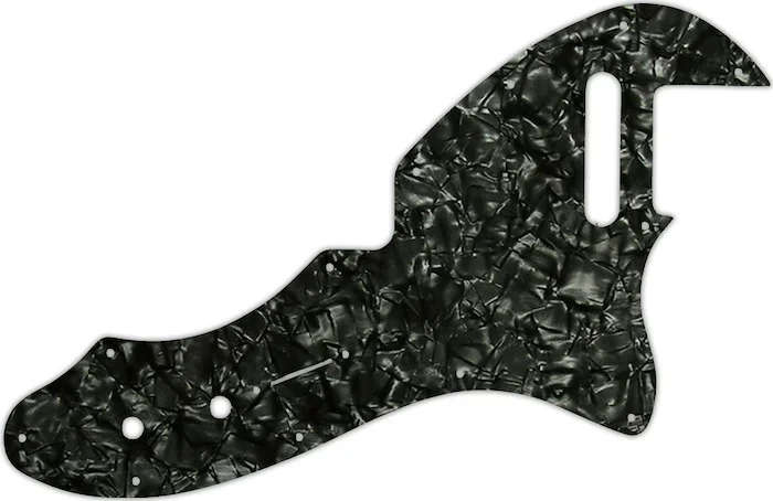 WD Custom Pickguard For Fender Made In Mexico '69 Telecaster Thinline Reissue #28BK Black Pearl/Whit