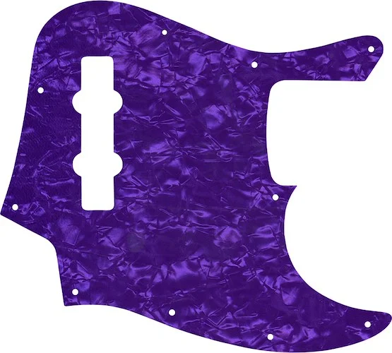 WD Custom Pickguard For Fender Made In Mexico Jazz Bass #28PRL Light Purple Pearl
