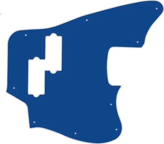 WD Custom Pickguard For Fender Modern Player Jaguar Bass #08 Blue/White/Blue