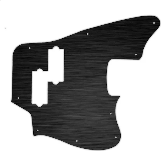 WD Custom Pickguard For Fender Modern Player Jaguar Bass #27 Simulated Black Anodized