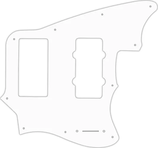 WD Custom Pickguard For Fender Modern Player Marauder #02T White Thin