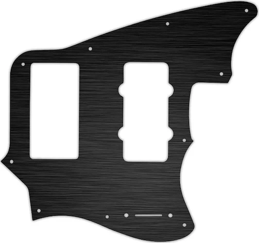 WD Custom Pickguard For Fender Modern Player Marauder #27 Simulated Black Anodized
