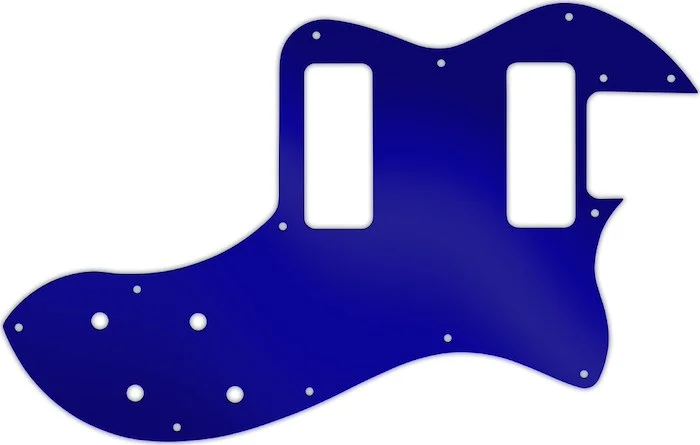 WD Custom Pickguard For Fender Modern Player Telecaster Thinline Deluxe #10DBU Dark Blue Mirror