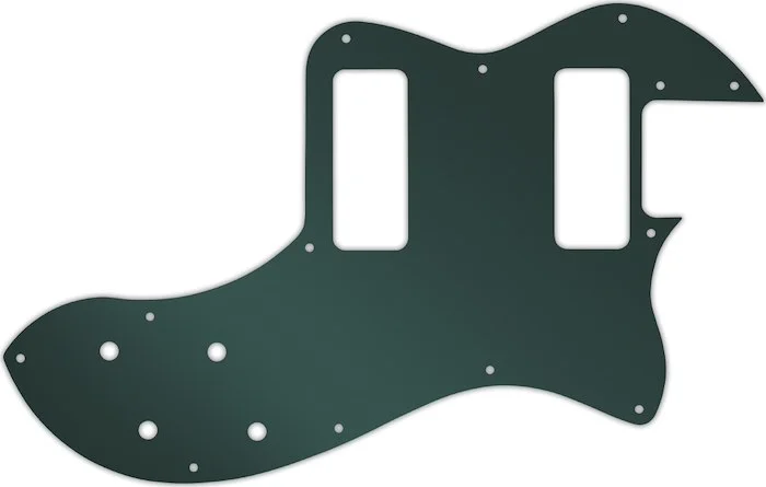 WD Custom Pickguard For Fender Modern Player Telecaster Thinline Deluxe #10S Smoke Mirror
