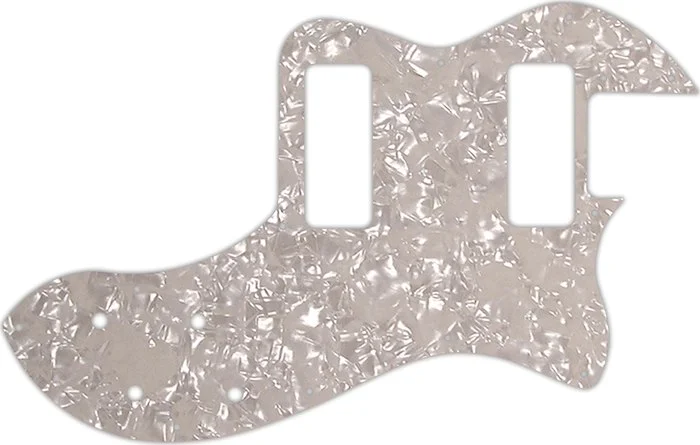 WD Custom Pickguard For Fender Modern Player Telecaster Thinline Deluxe #28A Aged Pearl/White/Black/