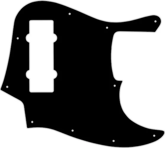 WD Custom Pickguard For Fender 2012-2013 Made In China 5 String Modern Player Jazz Bass V #39 Black/