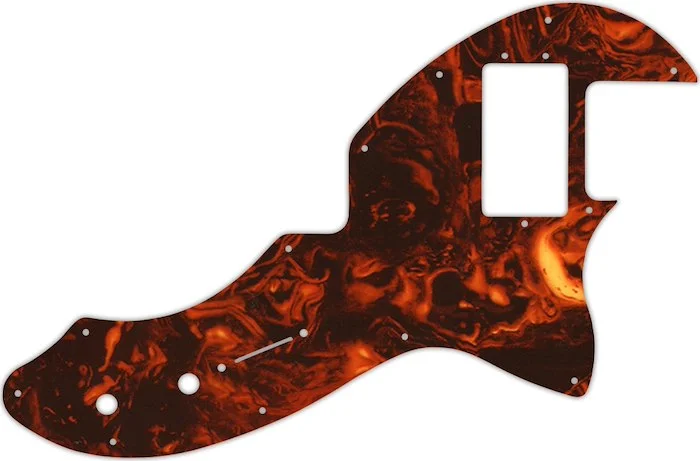 WD Custom Pickguard For Fender Modern Player Short Scale Telecaster #05F Faux Tortiose