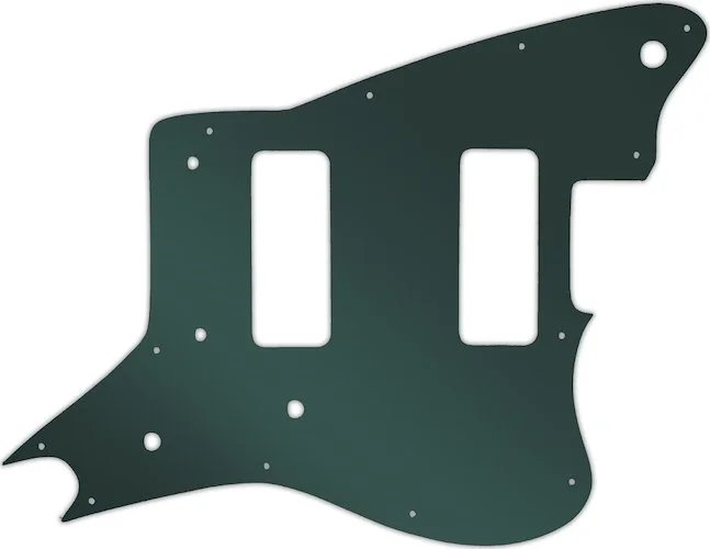 WD Custom Pickguard For Fender Modern Player Jaguar - Custom Designed #10S Smoke Mirror