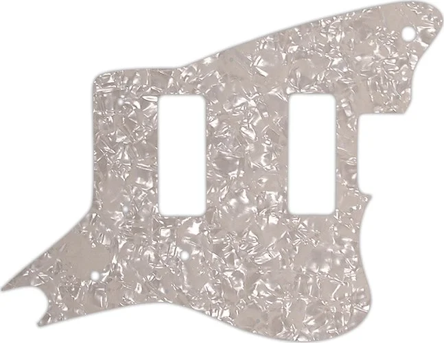 WD Custom Pickguard For Fender Modern Player Jaguar - Custom Designed #28A Aged Pearl/White/Black/Wh