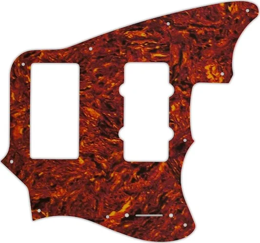 WD Custom Pickguard For Fender Modern Player Marauder #05W Tortoise Shell/White