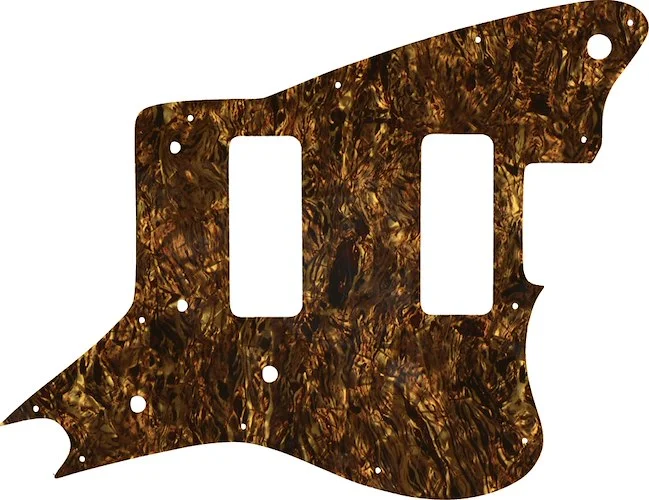 WD Custom Pickguard For Fender Modern Player Jaguar - Custom Designed #28TBP Tortoise Brown Pearl