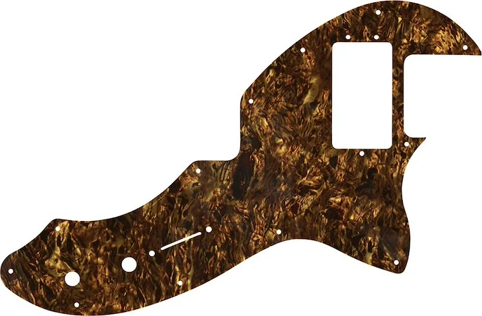 WD Custom Pickguard For Fender Modern Player Short Scale Telecaster #28TBP Tortoise Brown Pearl