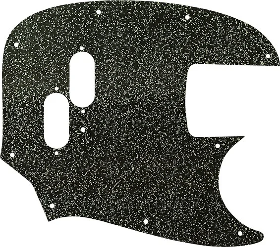 WD Custom Pickguard For Fender Mustang Bass Reissue #60BS Black Sparkle 