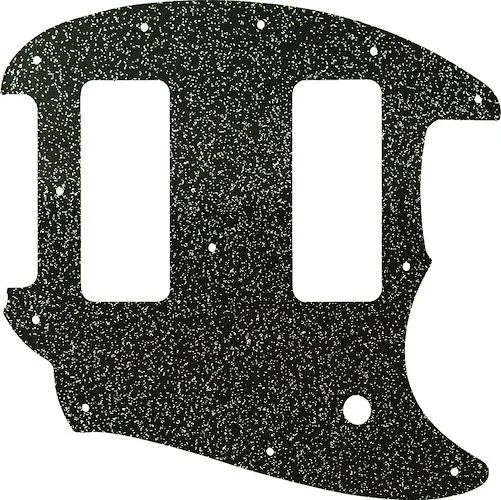 WD Custom Pickguard For Fender OffSet Series Mustang #60BS Black Sparkle 