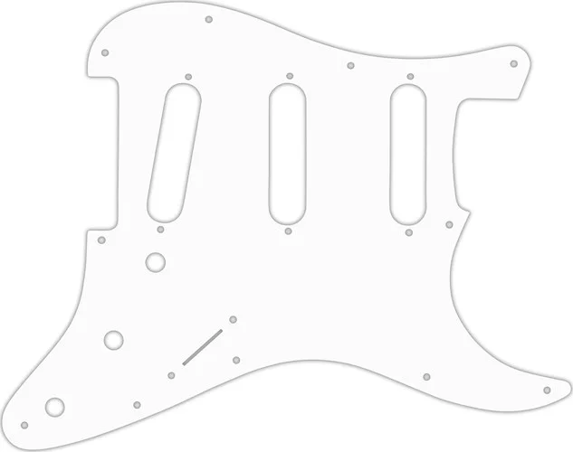 WD Custom Pickguard For Fender Old Style 11 Hole or American Vintage '62 Reissue Stratocaster #04 Wh