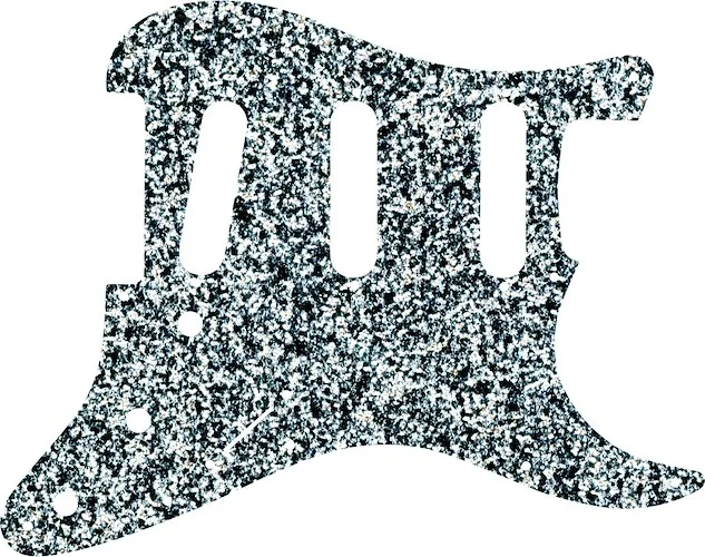 WD Custom Pickguard For Fender Old Style 11 Hole or American Vintage '62 Reissue Stratocaster #60SS Silver Sparkle 