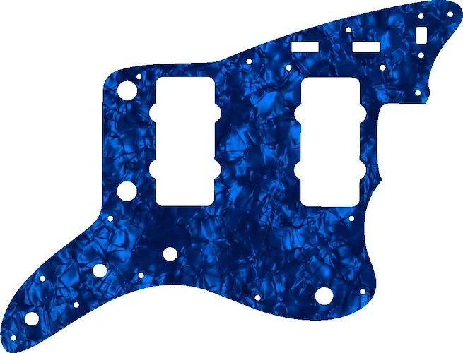 WD Custom Pickguard For Fender Original USA Or USA Reissue Jazzmaster #28DBP Dark Blue Pearl/Black/White/Black