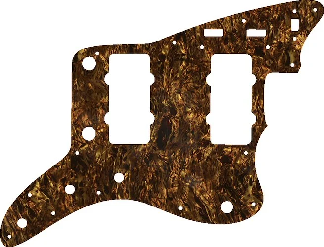 WD Custom Pickguard For Fender Original USA Or USA Reissue Jazzmaster #28TBP Tortoise Brown Pearl