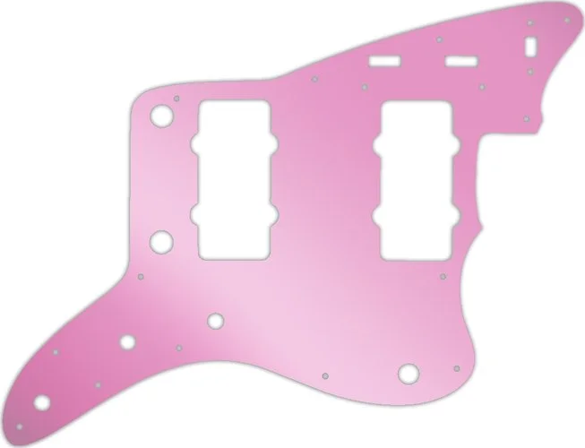 WD Custom Pickguard For Fender Original USA Or USA Reissue Jazzmaster #10P Pink Mirror