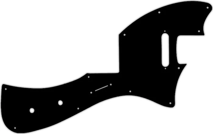 WD Custom Pickguard For Fender Parallel Universe Meteora #09 Black/White/Black/White/Black