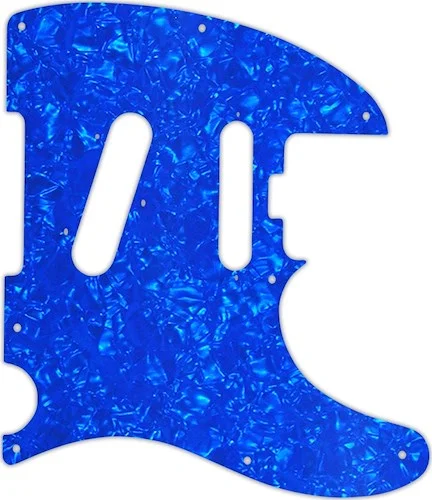 WD Custom Pickguard For Fender Parallel Universe American Elite Nashville Telecaster HSS #28BU Blue
