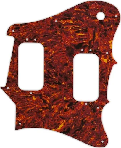 WD Custom Pickguard For Fender 2012-2013 Made In Mexico Pawn Shop Super-Sonic #05P Tortoise Shell/Pa