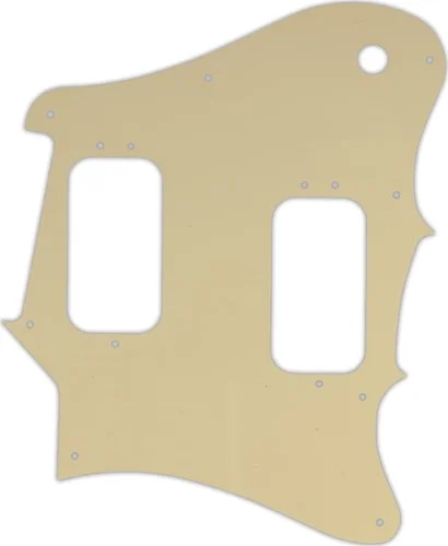 WD Custom Pickguard For Fender 2012-2013 Made In Mexico Pawn Shop Super-Sonic #06T Cream Thin