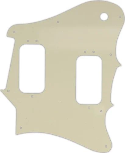 WD Custom Pickguard For Fender 2012-2013 Made In Mexico Pawn Shop Super-Sonic #55 Parchment 3 Ply