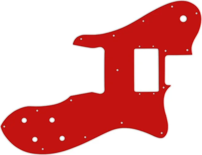 WD Custom Pickguard For Fender 1972-1981 Vintage Telecaster Custom #07 Red/White/Red