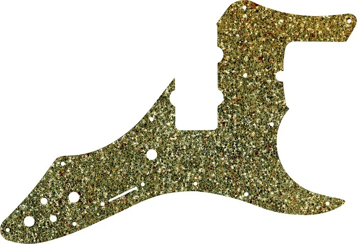 WD Custom Pickguard For Fender Roscoe Beck Signature Jazz Bass #60GS Gold Sparkle 